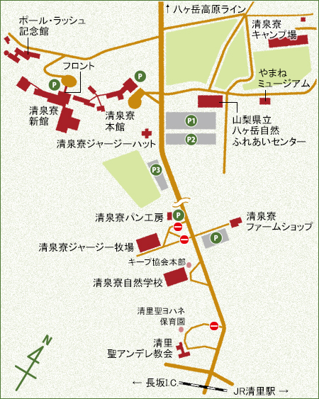駐車場案内図